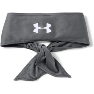 imageUnder Armour Adult Tie HeadbandGraphite 040White
