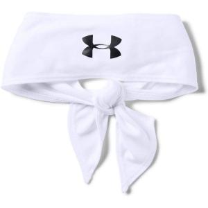 imageUnder Armour Adult Tie HeadbandWhite 100Black