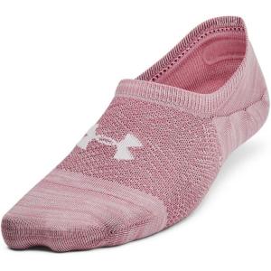 imageUnder Armour Womens Breathe Lite Liner Socks 6 Pack697 Pink Elixir  Pink Elixir  White