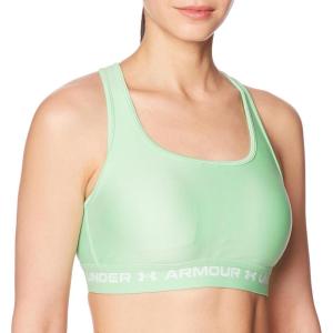 imageUnder Armour Womens CrossBack Mid Bra350 Matrix Green  Matrix Green  White