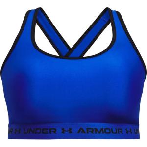 imageUnder Armour Womens CrossBack Mid Bra400 Team Royal   White
