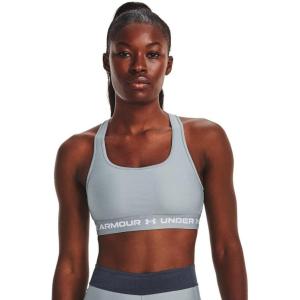 imageUnder Armour Womens CrossBack Mid Bra465 Harbor Blue   White