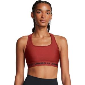imageUnder Armour Womens CrossBack Mid Bra840 Earthen Orange   Black