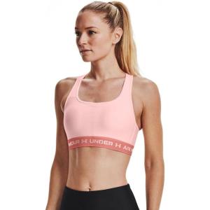 imageUnder Armour Womens CrossBack Mid BraBeta Tint 658Stardust Pink
