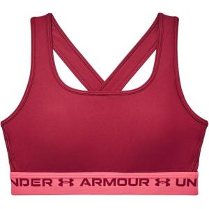 imageUnder Armour Womens CrossBack Mid BraBlack Rose 664Black Rose