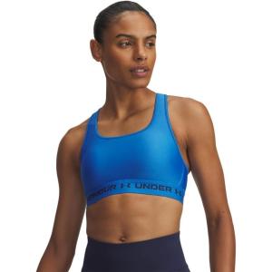imageUnder Armour Womens CrossBack Mid BraBlue AtlantisWashed Navy