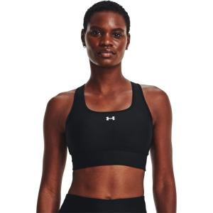 imageUnder Armour Womens Crossback Longline MidImpact Sports BraBra001 Black   White