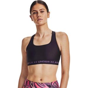 imageUnder Armour Womens Crossback Mid Impact Sports Bra541 Tux Purple   Retro Purple
