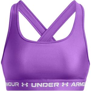 imageUnder Armour Womens Crossback Mid Impact Sports Bra573 Mystic Magenta   Rebel Pink