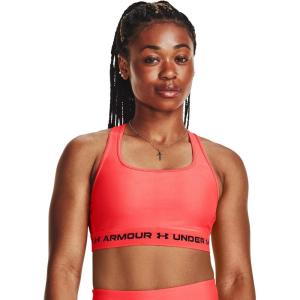 imageUnder Armour Womens Crossback Mid Impact Sports Bra629 Beta   Black