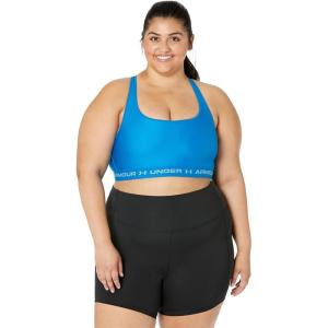 imageUnder Armour Womens Crossback Mid Impact Sports BraCruise Blue 899Cloudless Sky