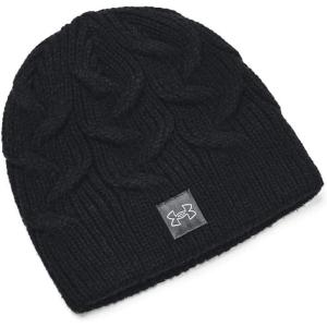 imageUnder Armour Womens Halftime Cable Knit Beanie001 Black  Jet Gray  Halo Gray