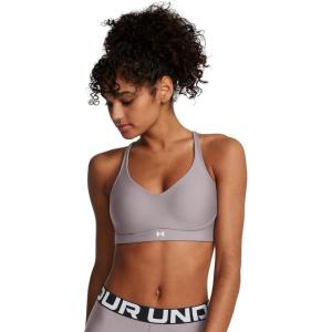 imageUnder Armour Womens Infinity Low Impact Sports Bra DDD Cup016 Tetra Gray   White