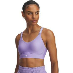 imageUnder Armour Womens Infinity Mid Impact Sports Bra538 Transparent   White