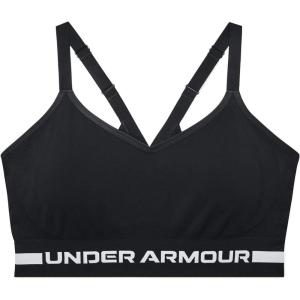 imageUnder Armour Womens Seamless Low Long Bra001  Black  Halo Gray