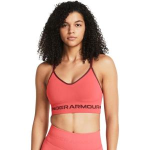 imageUnder Armour Womens Seamless Low Long Bra811 Coho   Cinna Red