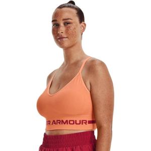 imageUnder Armour Womens Seamless Low Long Bra868 Mellow Orange   Chakra