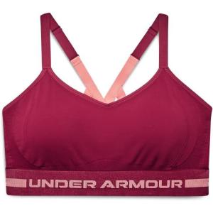 imageUnder Armour Womens Seamless Low Long BraBlack Rose 664White