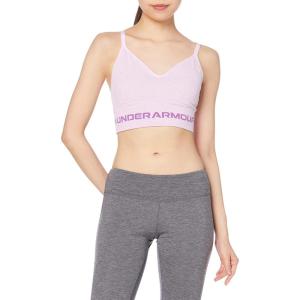 imageUnder Armour Womens Seamless Low Long BraCrystal Lilac 570Exotic Bloom