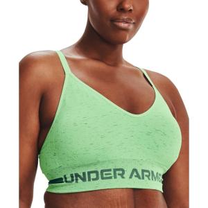 imageUnder Armour Womens Seamless Low Long BraLiberty Green 303Toddy Green