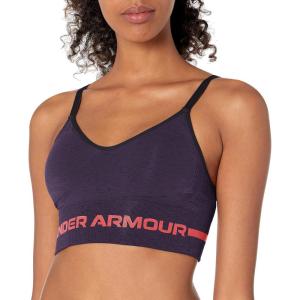 imageUnder Armour Womens Seamless Low Long BraTwilight Purple 501Brilliance