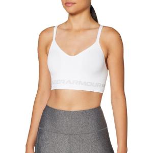 imageUnder Armour Womens Seamless Low Long BraWhite 100Halo Gray