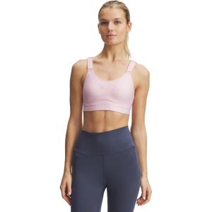 imageUnder Armour Womens UA Infinity High Sports Bra647 Prime Pink   Prime Pink
