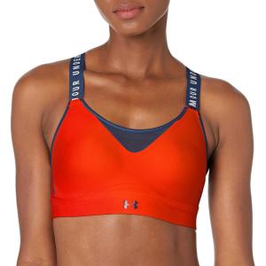 imageUnder Armour Womens UA Infinity High Sports BraPhoenix Fire 296White