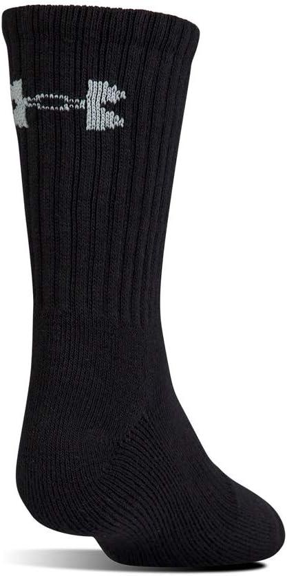 imageUnder Armour Adult Cotton Crew Socks MultipairsBlackGray 6pairs