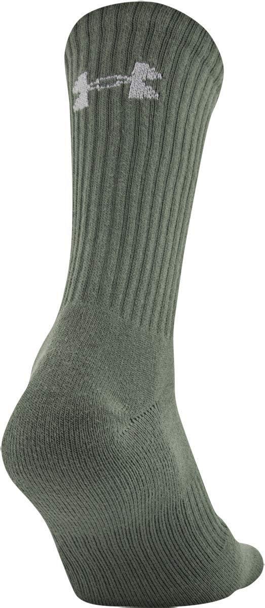 imageUnder Armour Adult Cotton Crew Socks MultipairsNeutral Assorted 6pairs