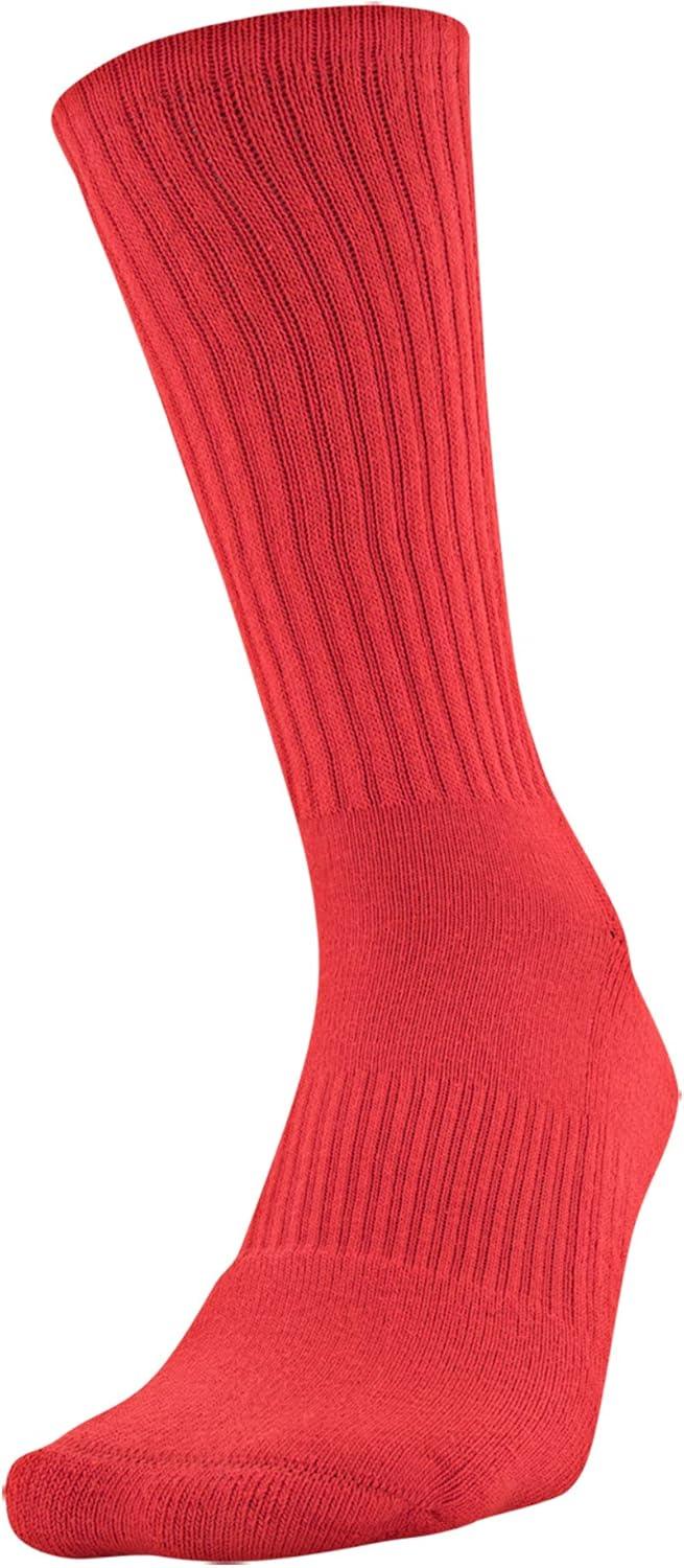 imageUnder Armour Adult Cotton Crew Socks MultipairsRedAssorted 6pairs