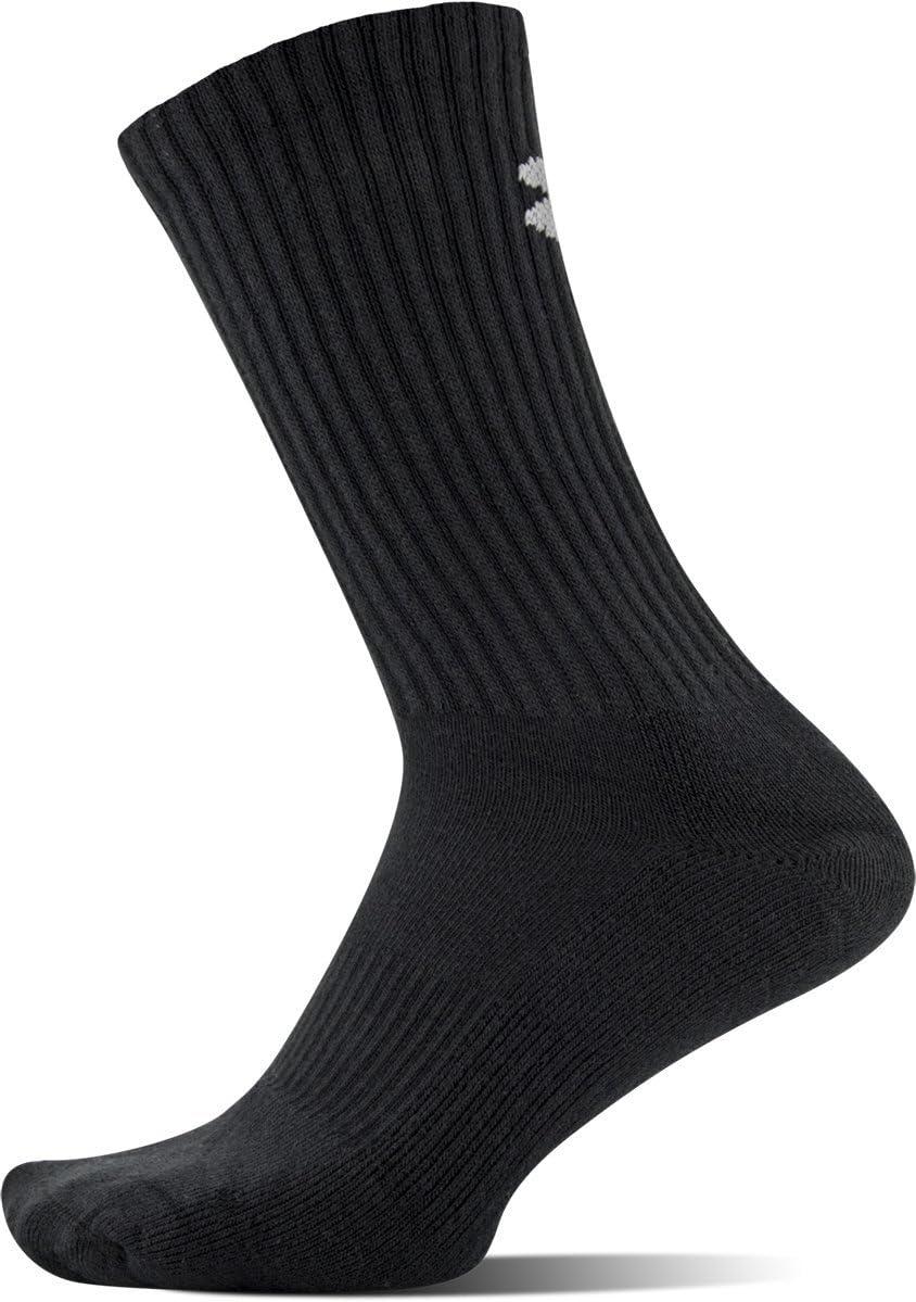 imageUnder Armour Adult Cotton Crew Socks MultipairsTrue Gray Heather Assorted 6pairs