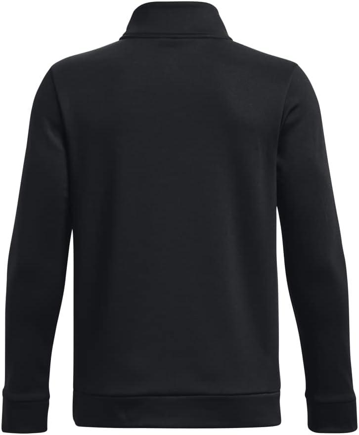 imageUnder Armour Boys Armourfleece 14 Zip001 Black   Black