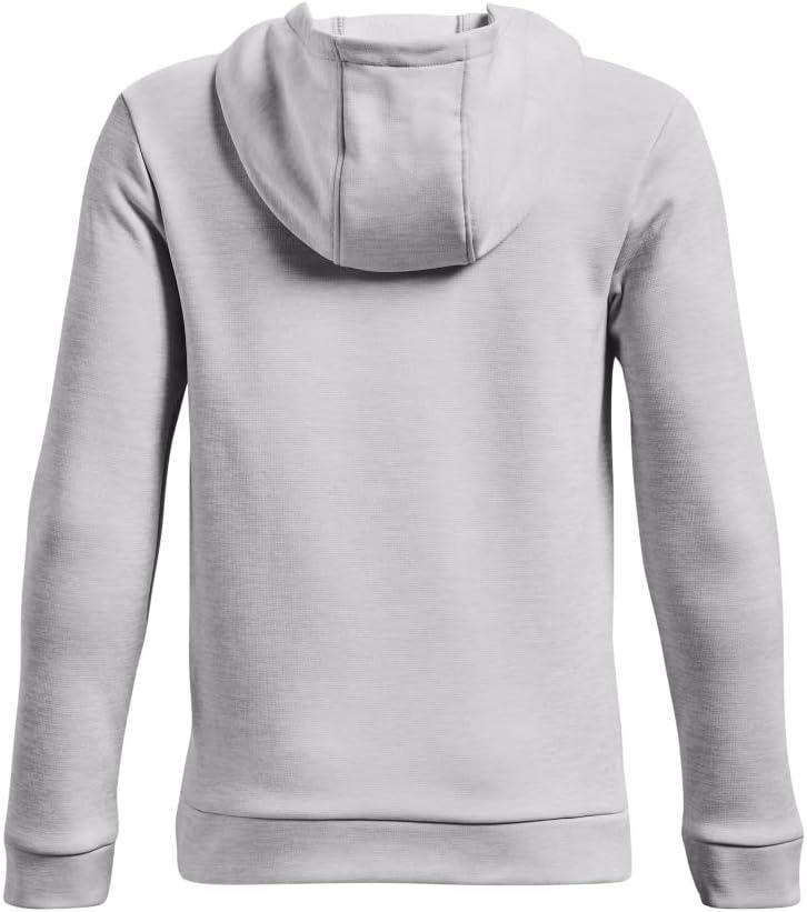 imageUnder Armour Boys Armourfleece Big Logo Hoodie015 Halo Gray  Halo Gray  Black