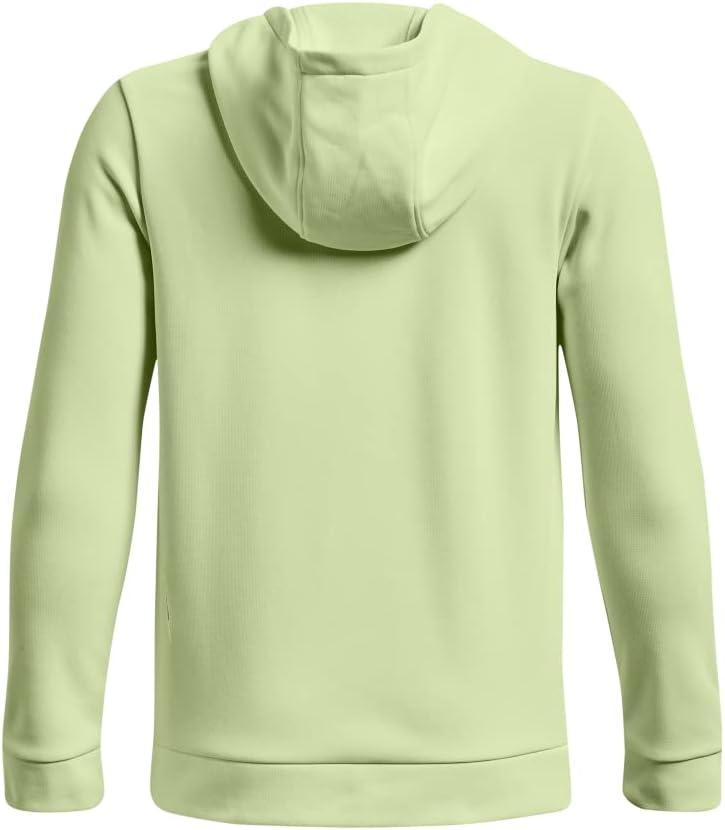 imageUnder Armour Boys Armourfleece Big Logo Hoodie369 Phosphor Green  Phosphor Green  Black