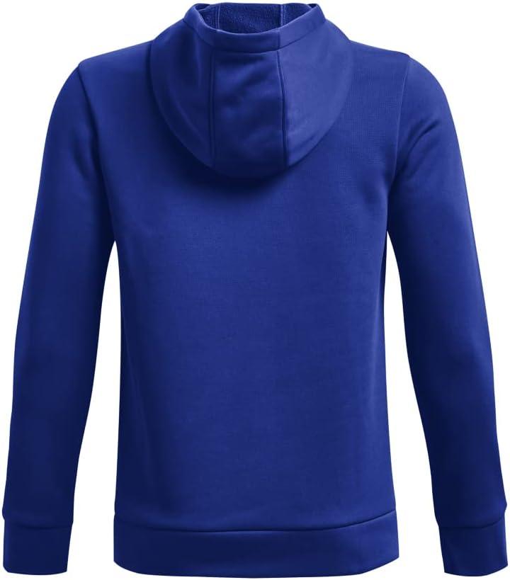 imageUnder Armour Boys Armourfleece Big Logo Hoodie400 Royal  Royal  Black