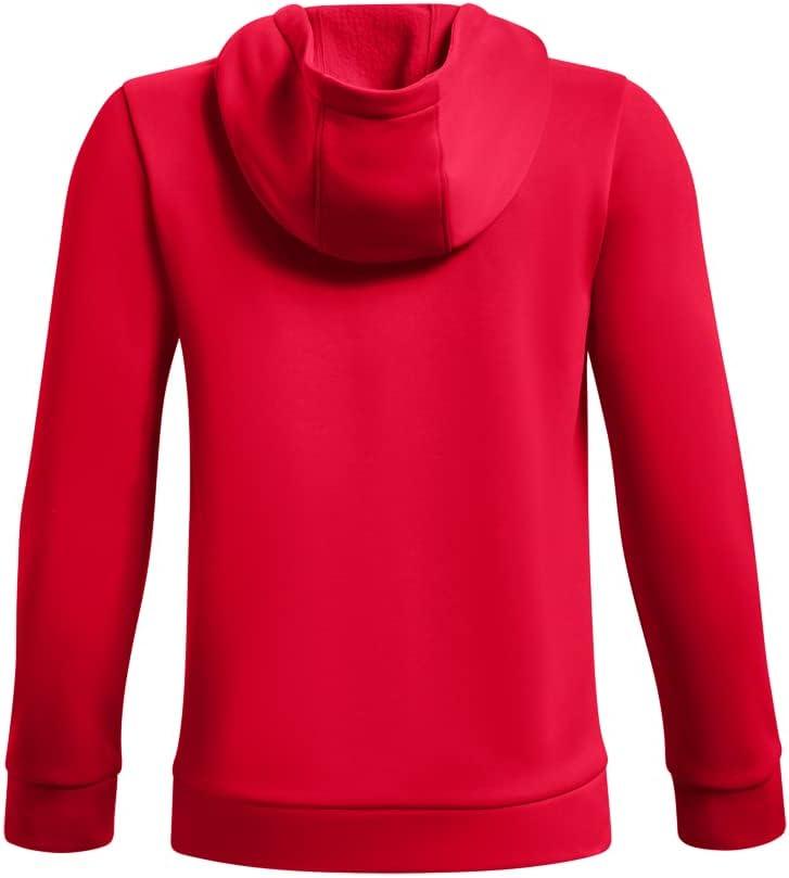 imageUnder Armour Boys Armourfleece Big Logo Hoodie600 Red  Red  Black