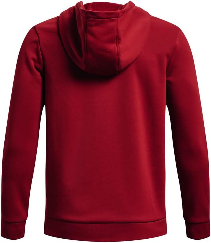 imageUnder Armour Boys Armourfleece Big Logo Hoodie610 Stadium Red  Stadium Red  Black