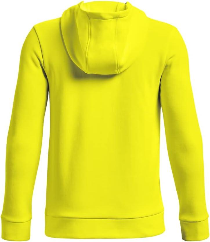 imageUnder Armour Boys Armourfleece Big Logo Hoodie705 Yellow Ray  Yellow Ray  Black