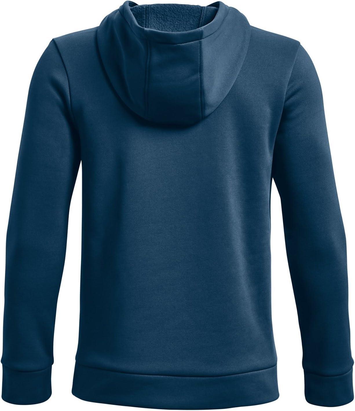 imageUnder Armour Boys Armourfleece Graphic Hoodie437 Petrol Blue   Black