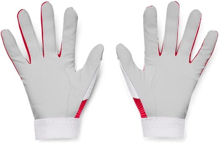 imageUnder Armour Boys Clean Up 21 Batting GlovesRed 600Red