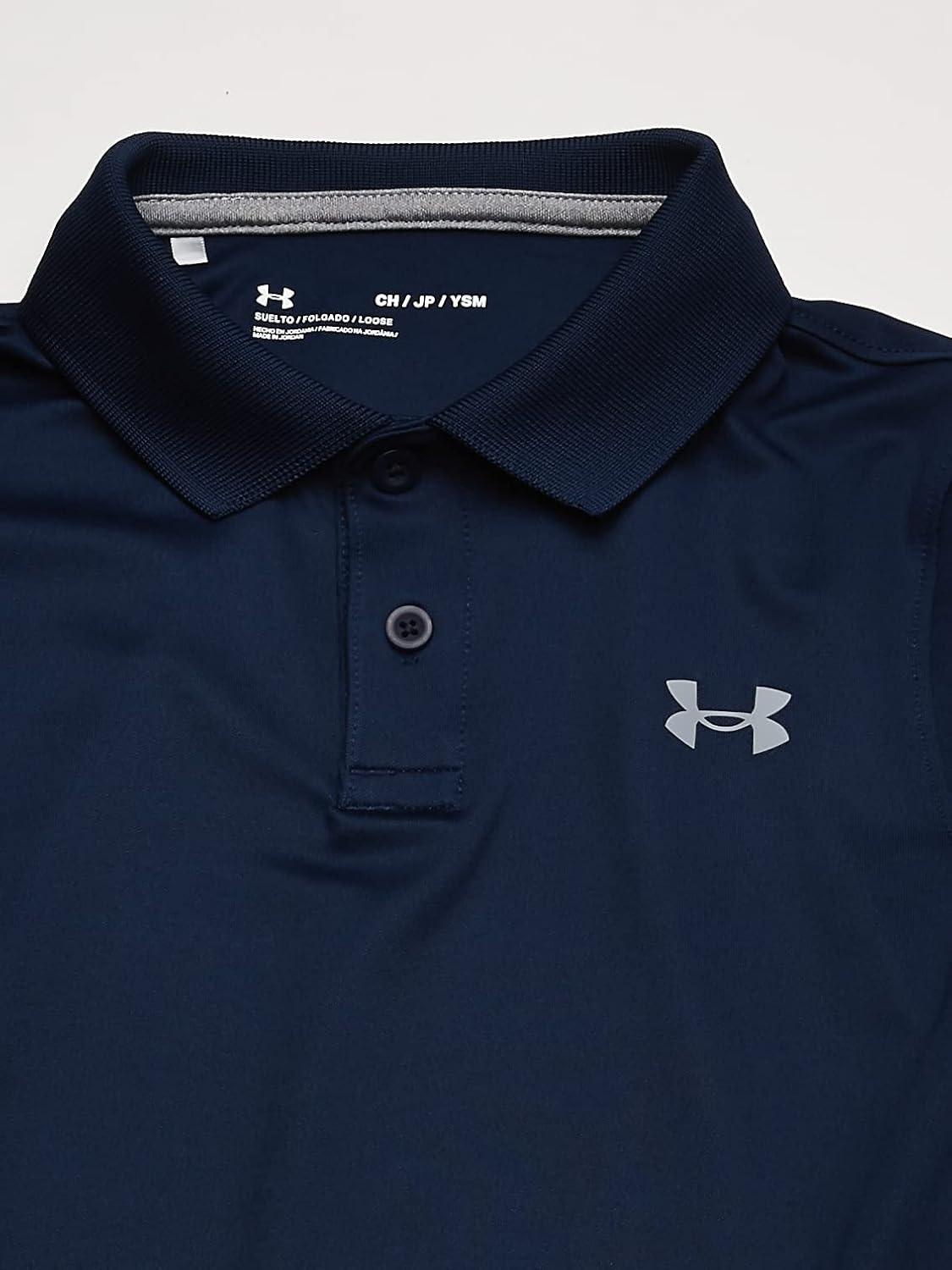 imageUnder Armour Boys Match Play Polo ShirtAcademy  Steel  408