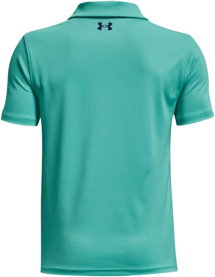 imageUnder Armour Boys Match Play Polo ShirtNeptune 369Academy Blue