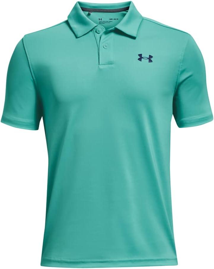 imageUnder Armour Boys Match Play Polo ShirtNeptune 369Academy Blue