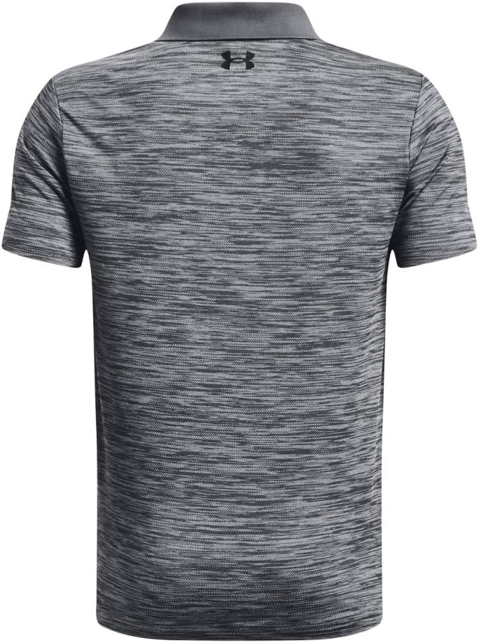 imageUnder Armour Boys Matchplay Golf Polo012 Pitch Gray Light Heather   Black
