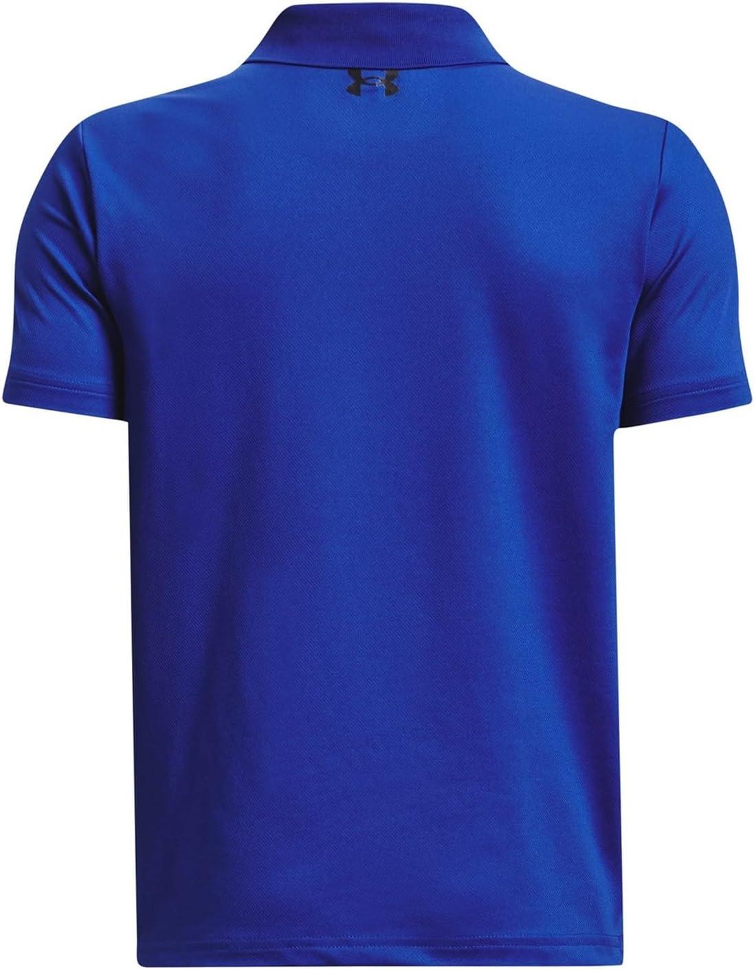 imageUnder Armour Boys Matchplay Golf Polo400 Royal   Black