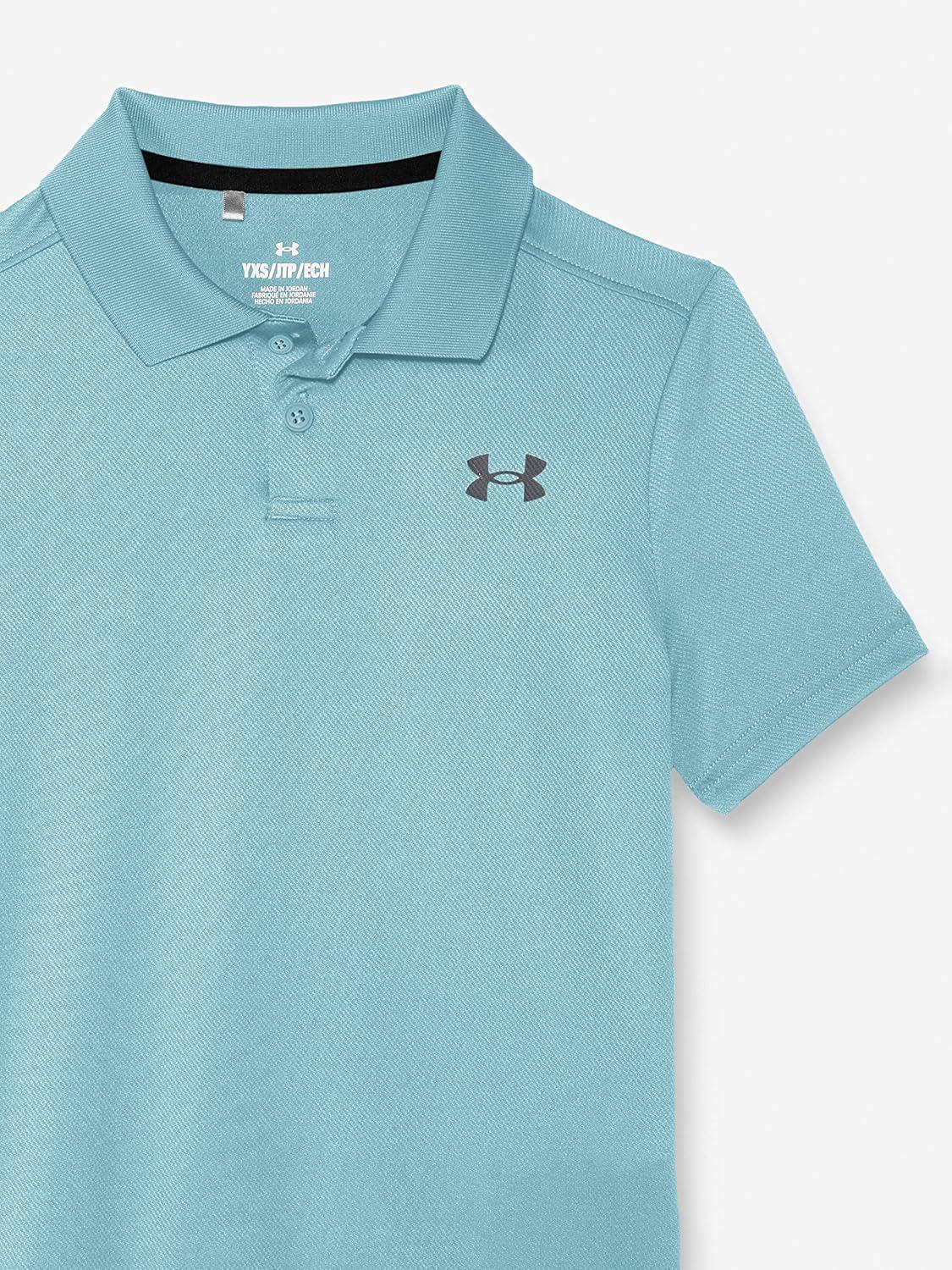 imageUnder Armour Boys Matchplay Golf Polo401 Still Water   Black