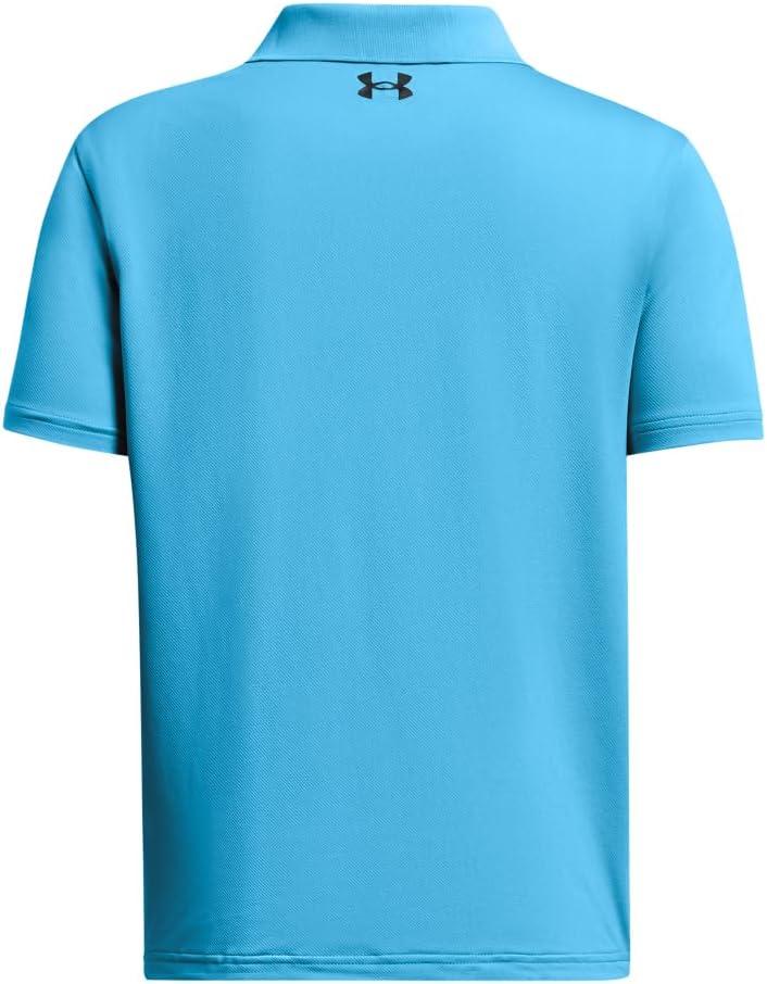 imageUnder Armour Boys Matchplay Golf Polo419 Capri   Black