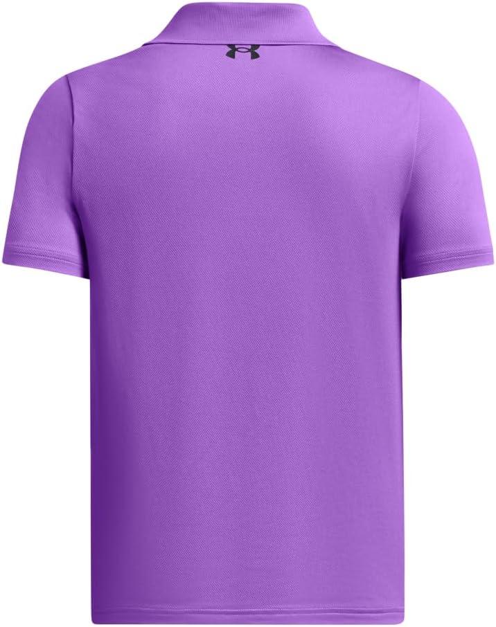 imageUnder Armour Boys Matchplay Golf Polo525 Lavish   Pitch Gray