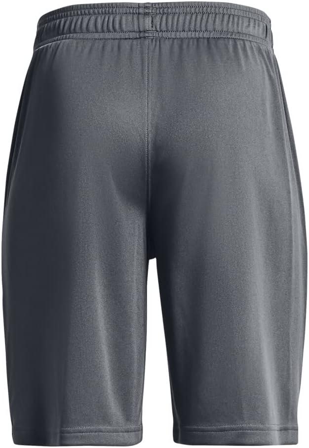 imageUnder Armour Boys Prototype 20 Wordmark ShortsPitch Gray 013Quirky Lime